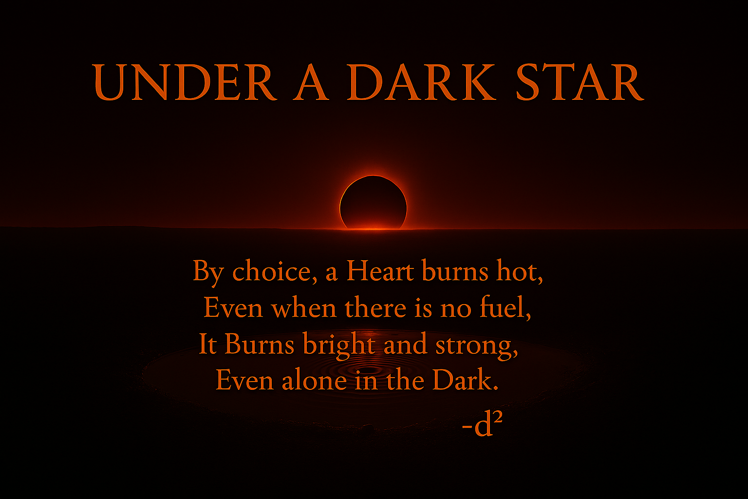 Under a Dark Star – Darkness