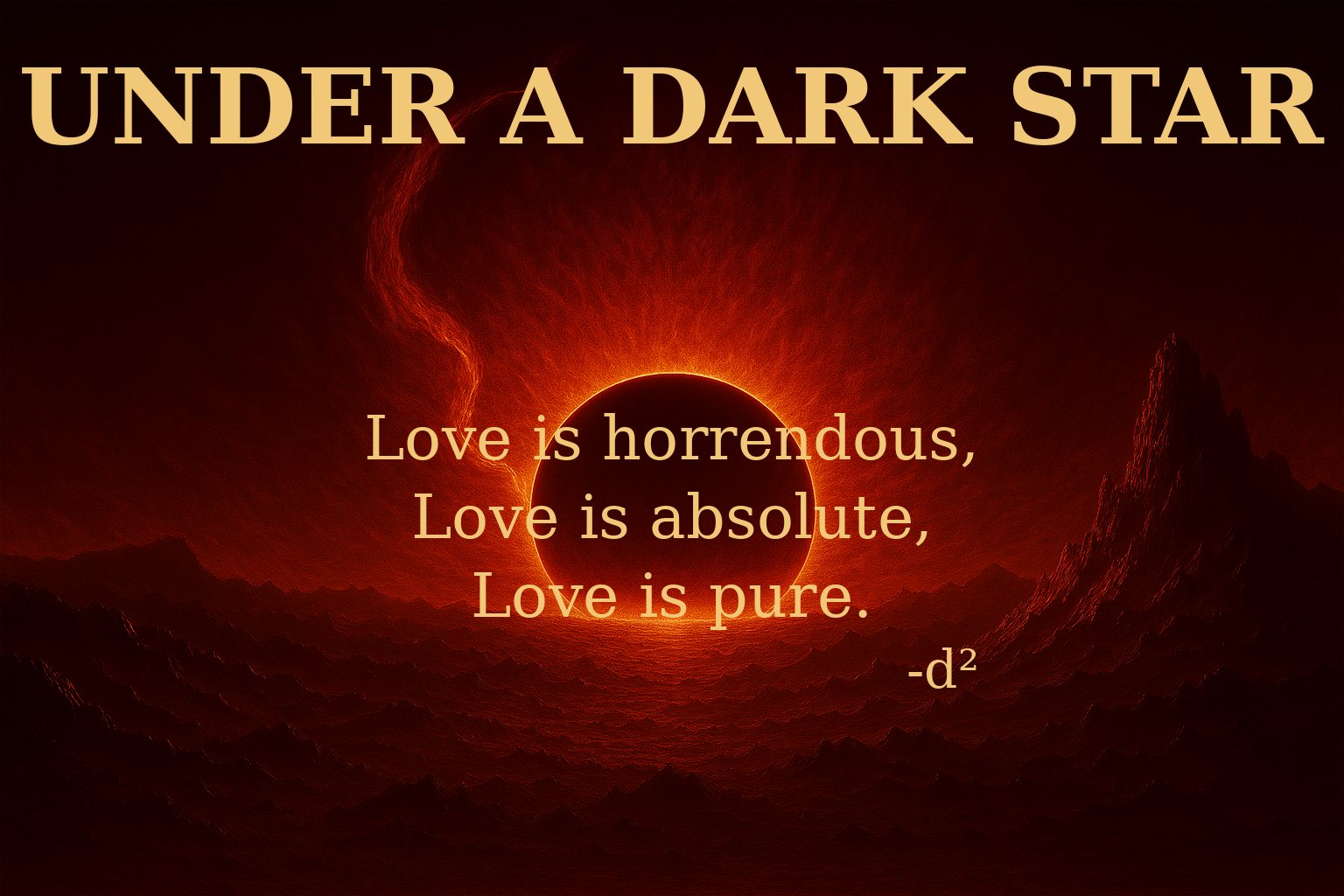 Under a Dark Star – Planetfall